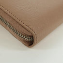 BALENCIAGA Continental Long Wallet Leather Pink Silver 390187 Auth SW2300M-15