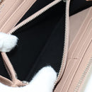 BALENCIAGA Continental Long Wallet Leather Pink Silver 390187 Auth SW2300M-9