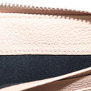BALENCIAGA Continental Long Wallet Leather Pink Silver 390187 Auth SW2300M-10