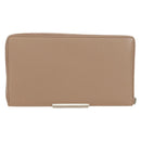 BALENCIAGA Continental Long Wallet Leather Pink Silver 390187 Auth SW2300M-2