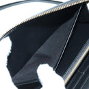 BALENCIAGA Neo Classic Continental Wallet Leather Black Gold 640115 Auth SW2301M-19