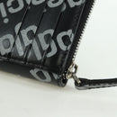 BALENCIAGA Coin Purse Leather Black 616911 Auth SW2306M-16