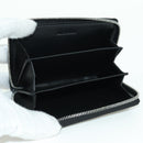BALENCIAGA Coin Purse Leather Black 616911 Auth SW2306M-9