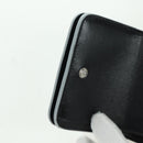 BALENCIAGA Trifold Wallet Leather Silver 593813 Auth SW2307M-19
