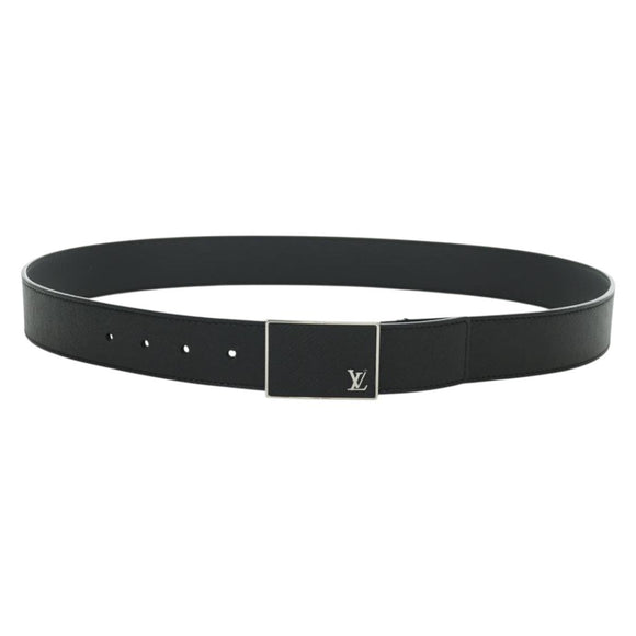 LOUIS VUITTON Taiga Ceinture Metropole Belt 41.7"" Ardoise M0002 LV Auth SW2308V