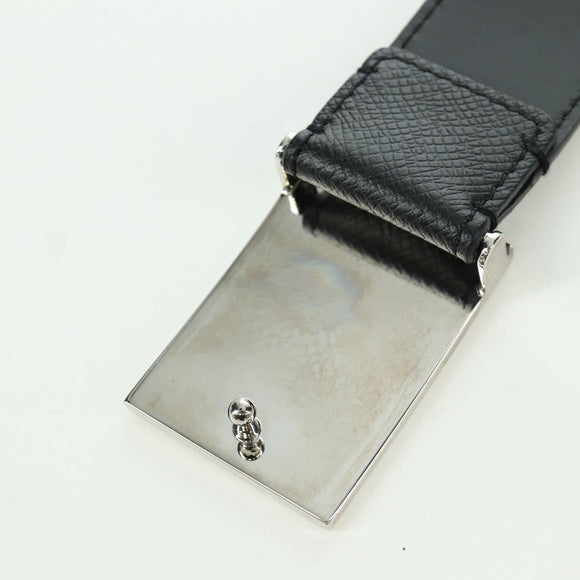 LOUIS VUITTON Taiga Ceinture Metropole Belt 41.7"" Ardoise M0002 LV Auth SW2308V