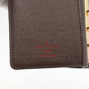 LOUIS VUITTON Damier Ebene Agenda PM Day Planner Cover R20700 LV Auth SW2309A-12