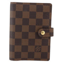 LOUIS VUITTON Damier Ebene Agenda PM Day Planner Cover R20700 LV Auth SW2309A-2