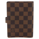 LOUIS VUITTON Damier Ebene Agenda PM Day Planner Cover R20700 LV Auth SW2309A-3