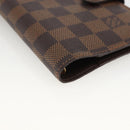 LOUIS VUITTON Damier Ebene Agenda PM Day Planner Cover R20700 LV Auth SW2309A-9