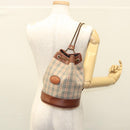 Burberrys Nova Check Shoulder Bag Canvas Beige Auth sw231-19