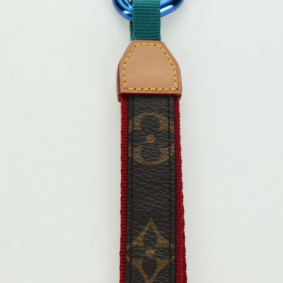 LOUIS VUITTON Monogram Porte Cles Sangle Charm MP1959 LV Auth SW2310M