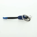LOUIS VUITTON Porte Cles Knot Lock Charm Leather Blue M61713 LV Auth SW2312M-10