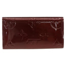 LOUIS VUITTON Vernis Multicles 4 Key Case Rouge Favist M91542 LV Auth SW2314A-3