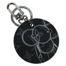 LOUIS VUITTON Monogram Eclipse Porte ClesVivienne Charm MP1993 LV Auth SW2315M-1