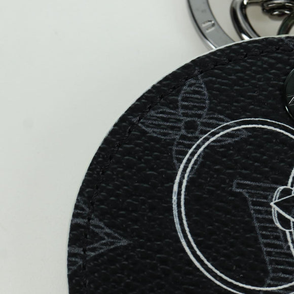 LOUIS VUITTON Monogram Eclipse Porte ClesVivienne Charm MP1993 LV Auth SW2315M