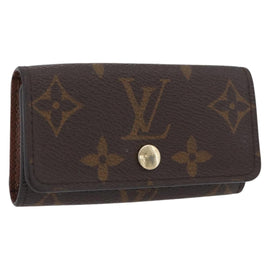 LOUIS VUITTON Monogram Multicles 4 Key Case Monogram M62631 LV Auth SW2316