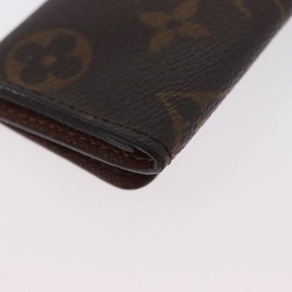 LOUIS VUITTON Monogram Multicles 4 Key Case Monogram M62631 LV Auth SW2316