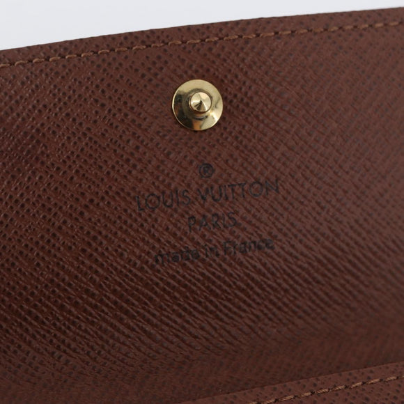 LOUIS VUITTON Monogram Multicles 4 Key Case Monogram M62631 LV Auth SW2316