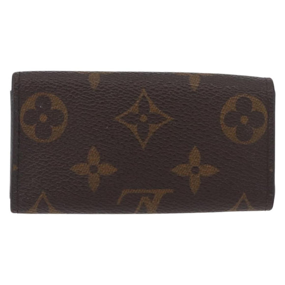 LOUIS VUITTON Monogram Multicles 4 Key Case Monogram M62631 LV Auth SW2316