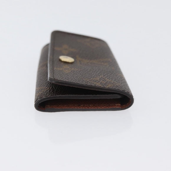LOUIS VUITTON Monogram Multicles 4 Key Case Monogram M62631 LV Auth SW2316