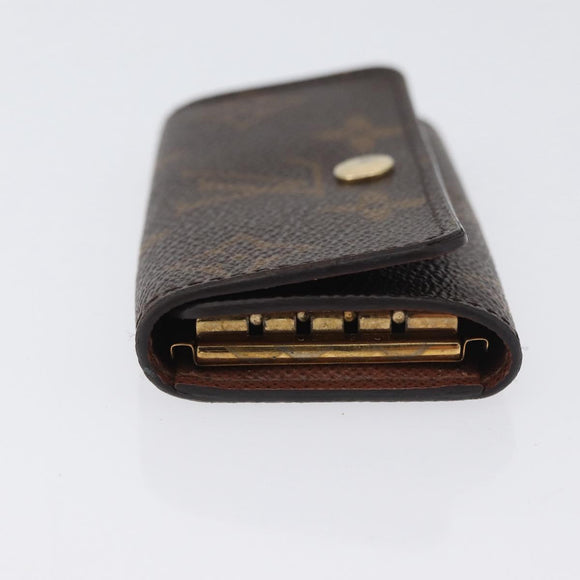 LOUIS VUITTON Monogram Multicles 4 Key Case Monogram M62631 LV Auth SW2316