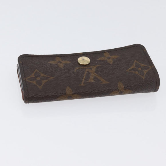 LOUIS VUITTON Monogram Multicles 4 Key Case Monogram M62631 LV Auth SW2316