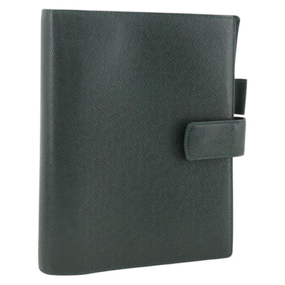 LOUIS VUITTON Taiga Agenda GM Day Planner Cover Epicea R20404 LV Auth SW2317