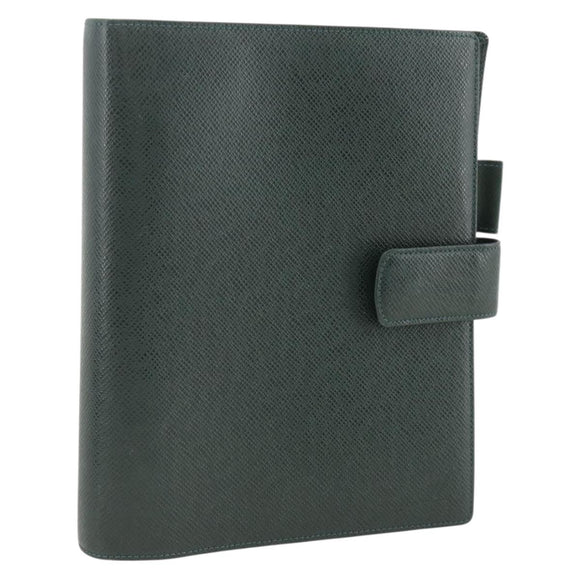 LOUIS VUITTON Taiga Agenda GM Day Planner Cover Epicea R20404 LV Auth SW2317