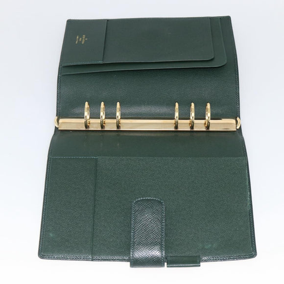 LOUIS VUITTON Taiga Agenda GM Day Planner Cover Epicea R20404 LV Auth SW2317