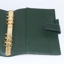 LOUIS VUITTON Taiga Agenda GM Day Planner Cover Epicea R20404 LV Auth SW2317-19
