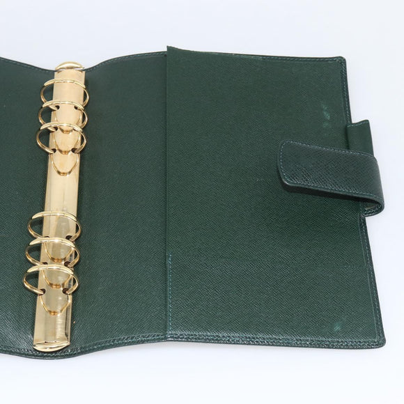 LOUIS VUITTON Taiga Agenda GM Day Planner Cover Epicea R20404 LV Auth SW2317