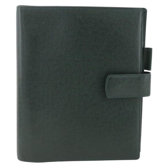 LOUIS VUITTON Taiga Agenda GM Day Planner Cover Epicea R20404 LV Auth SW2317