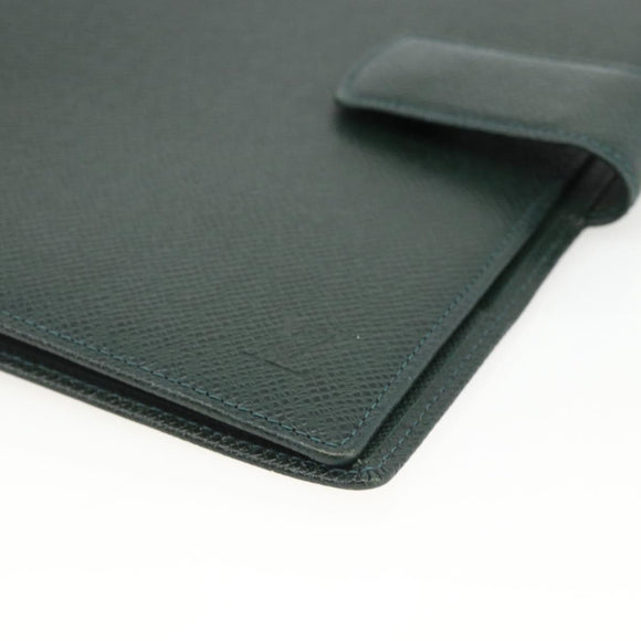 LOUIS VUITTON Taiga Agenda GM Day Planner Cover Epicea R20404 LV Auth SW2317