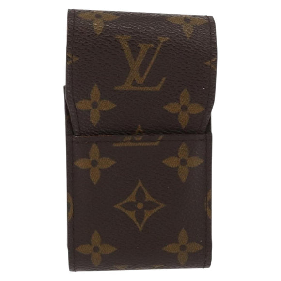 LOUIS VUITTON Monogram Pouch 2 Set LV Auth SW2318