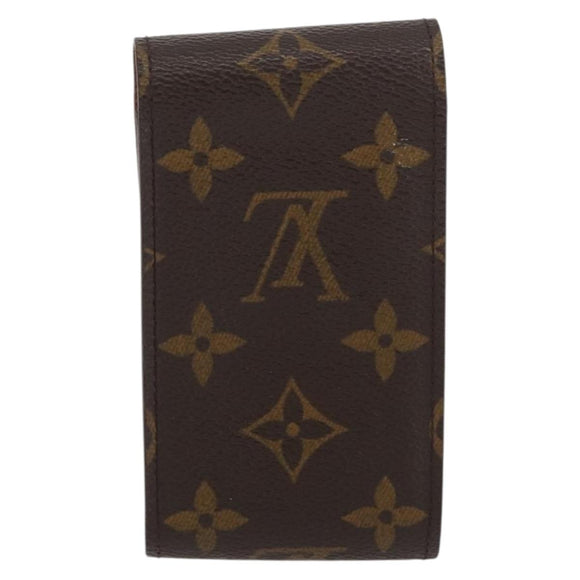 LOUIS VUITTON Monogram Pouch 2 Set LV Auth SW2318