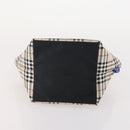 Burberrys Burberry Nova Check Hand Bag Nylon 4 Set Green Gray beige Auth SW2319-24