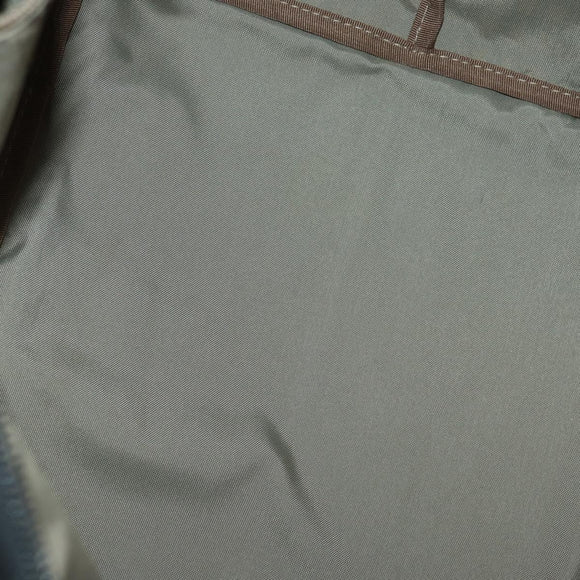 Burberrys Burberry Nova Check Hand Bag Nylon 4 Set Green Gray beige Auth SW2319