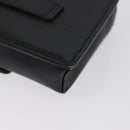 CHANEL Cigarette Case Leather Black Gold CC Auth SW2330A-16