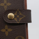LOUIS VUITTON Monogram Agenda PM Day Planner Cover R20005 LV Auth SW2332-17