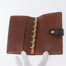 LOUIS VUITTON Monogram Agenda PM Day Planner Cover R20005 LV Auth SW2332-8