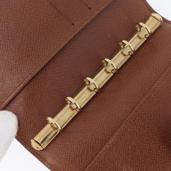 LOUIS VUITTON Monogram Agenda PM Day Planner Cover R20005 LV Auth SW2332
