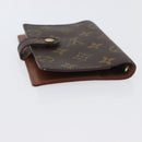 LOUIS VUITTON Monogram Agenda PM Day Planner Cover R20005 LV Auth SW2332-5