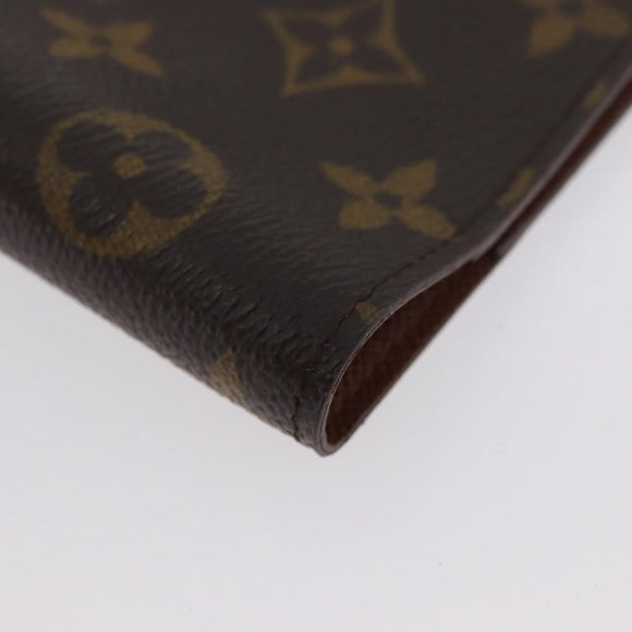 LOUIS VUITTON Monogram Agenda PM Day Planner Cover R20005 LV Auth SW2332