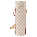 LOUIS VUITTON Damier Azur Bottle Holder Porte Boutille Bag GI0373 Auth SW2336SAM-2