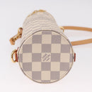 LOUIS VUITTON Damier Azur Bottle Holder Porte Boutille Bag GI0373 Auth SW2336SAM-5
