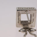 GUCCI Pierce Earring Ag925 Silver Auth SW2338V-11