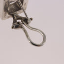 GUCCI Pierce Earring Ag925 Silver Auth SW2338V-15