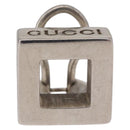 GUCCI Pierce Earring Ag925 Silver Auth SW2338V-2