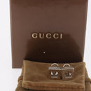 GUCCI Pierce Earring Ag925 Silver Auth SW2338V-22